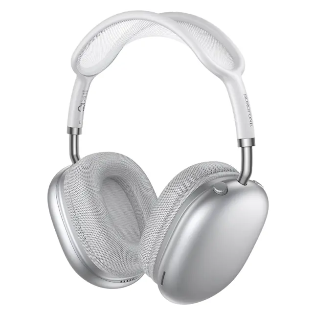 Wireless Hands Free Borofone BO36 Tone TWS v6 300mAh 30 Ώρες Ομιλίας USB-C Ασημί