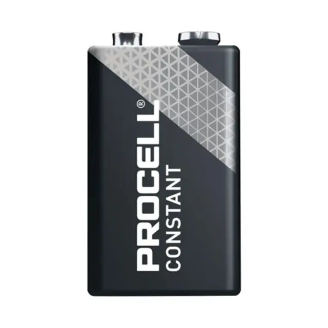 Duracell Procell 6LR61 9V Alkaline Battery 10pcs (DUR18249)