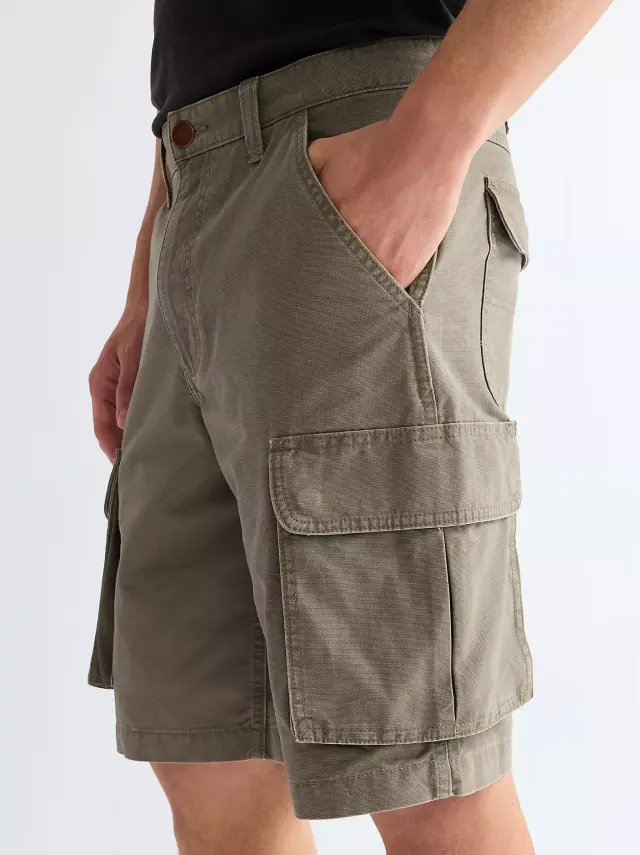 Wrangler Χ Casey Jones Ανδρικό Cargo Shorts 112377865 – Dusty Olive - 29 3