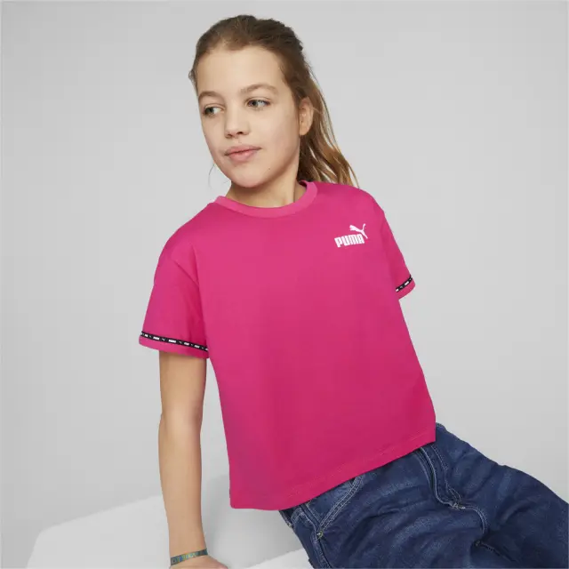 Puma T-shirt Pink 673544-64 - 176 3