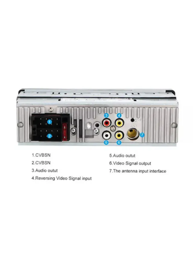 Ηχοσύστημα Αυτοκινήτου 1DIN (Bluetooth/USB) CTC-4066 3