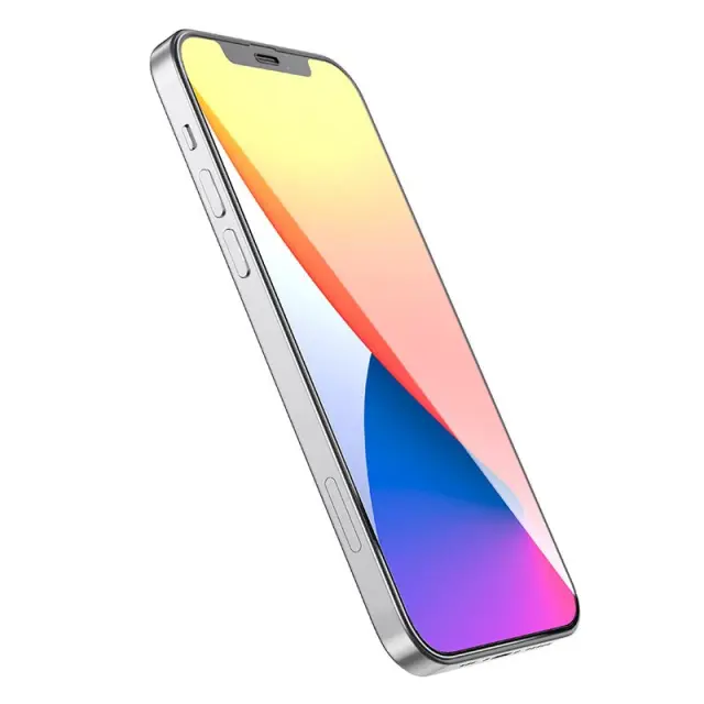 Tempered Glass Hoco 0.33mm Flash Attach Full Silk Screen HD για Apple iPhone 12 Mini Μαύρο 3