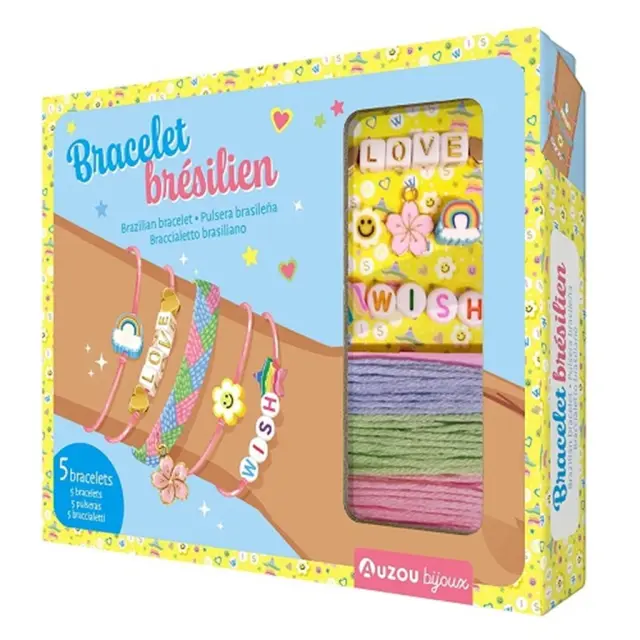 The Jewellery Factor (Small DIY Kit) - Brazilian Bracelet / AUZ-577458 (Auzou)