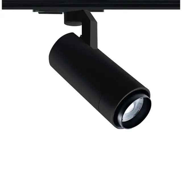 LED ΦΩΤΙΣΤΙΚΟ ΡΑΓΑΣ 230V AC 15W 3000K 1-PHASE 20-50° 1450LM MAX Ra80 5YRS ΑΜΜΩΔΕΣ ΜΑΥΡΟ / MEL1530B2