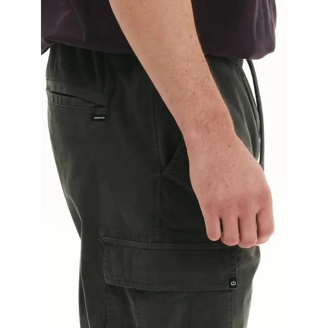 Emerson Elasticated Cuffed Cargo Pants (252.EM42.07-Forest) - Πράσινο 2