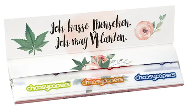 Choosypapers Χαρτάκια King Size Slim 32φ. - Love and Hate 2