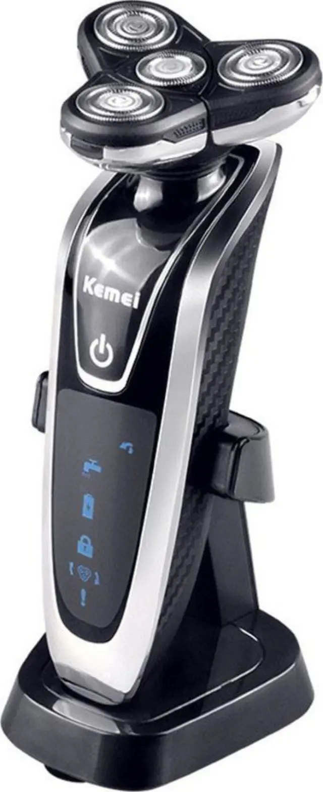 Kemei Επαναφορτιζόμενη Ξυριστική Μηχανή Προσώπου και οδοντόβουρτσα KM-5181