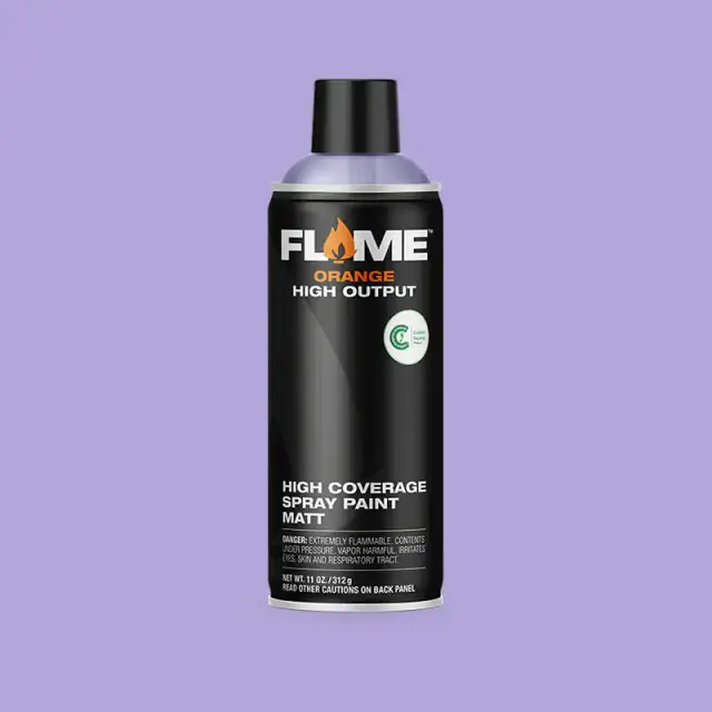 Flame Orange Spray Paint 400ml FO-416 Viola Light