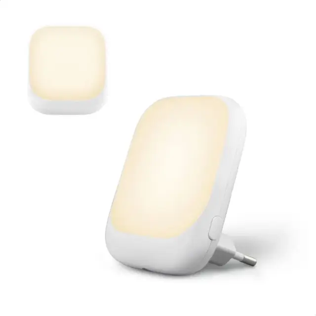 ZAZU Socket Light Φωτάκι Πρίζας LED με Αισθητήρα Νυκτός Λευκό