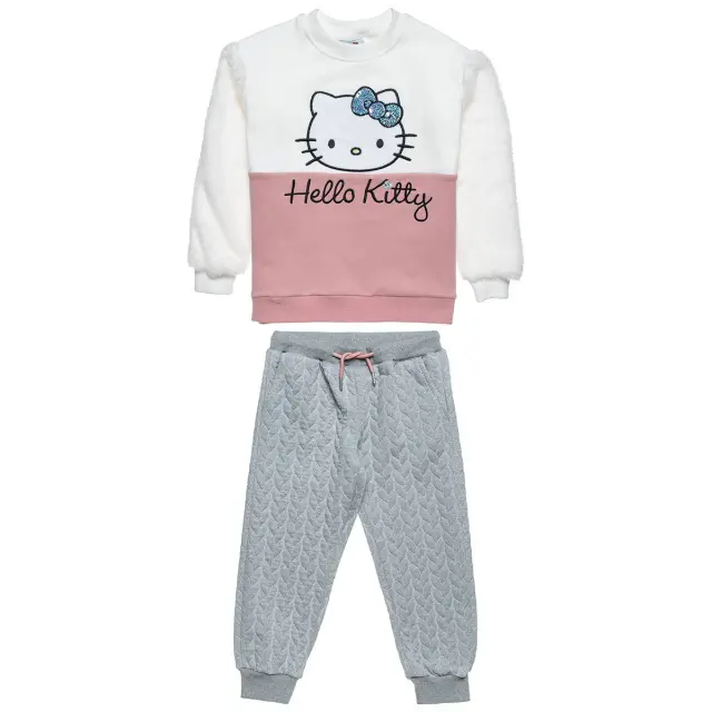 Σετ φούτερ Hello Kitty διπλές παγιέτες