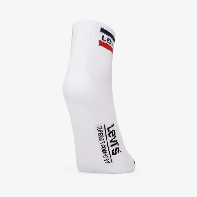 Κάλτσες Levi's Mid Cut 2 Ζεύγη 37157-0773 Άσπρο - 35-38 3