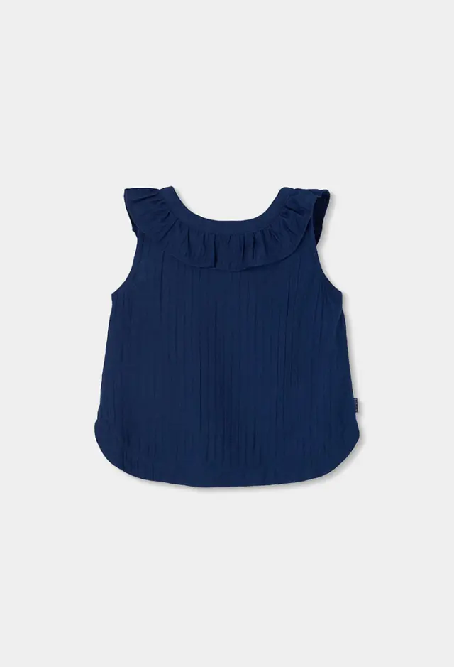 Boboli Viscose μπλούζα για κορίτσι 713001-2642 2