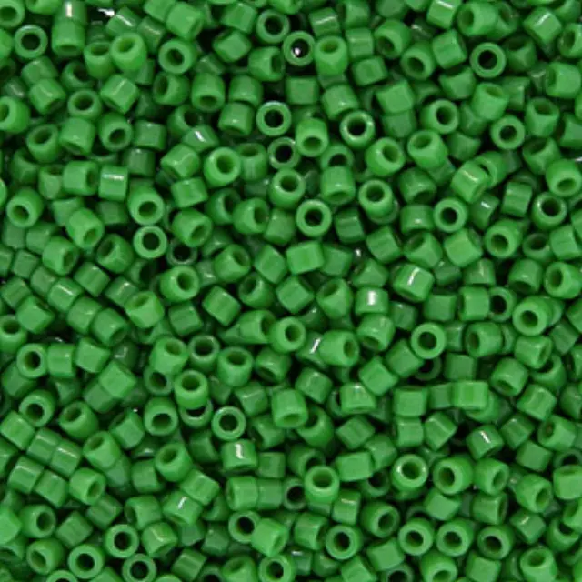 Χάντρα Miyuki Delica 11/0 - DB0655 - Opaque Kelly Green ~7gr
