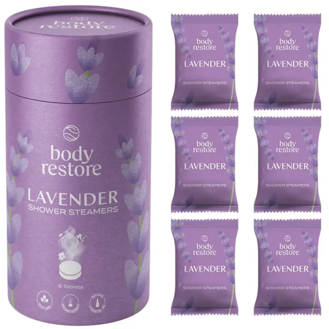 Body Restore Lavender Shower Steamers