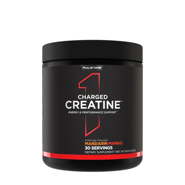 Rule1 Charged Creatin Mandarin Mango, 30 Servings