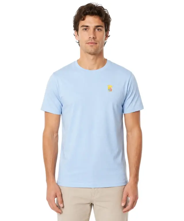 Marina Militaire - Ανδρικό Κοντομάνικο Μπλουζάκι T-Shirt MYT189C-0005 Σιέλ