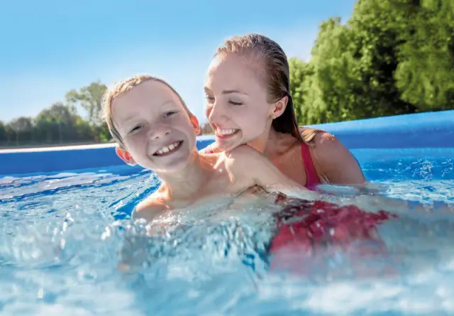 Intex Easy Set Pool Πισίνα Εύκολης Συναρμολόγησης - Ανθεκτικό σε Διάτρηση Υλικό, 1942Lt. - 244x61εκ, 6+Χρ. 3