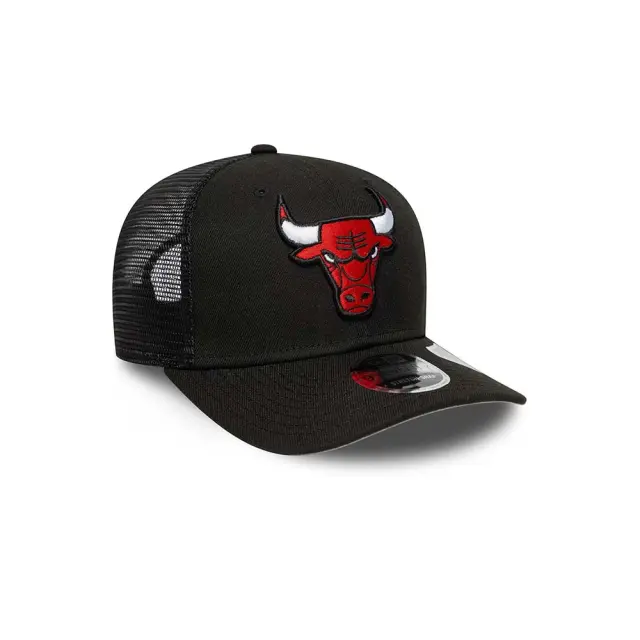 New Era Adult 9Seventy Chicago Bulls NBA Official Team Colour Stretch Snap Adjustable Cap Μαύρο 60643826 (New Era) - One Size 3