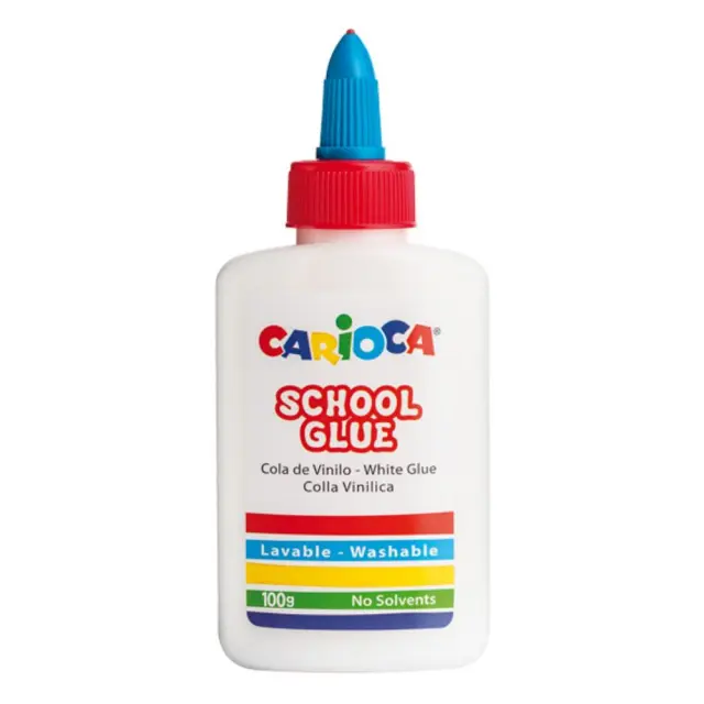 Κολλα Carioca Univil School Glue 100 Γραμμαρια (133000100) Λευκό