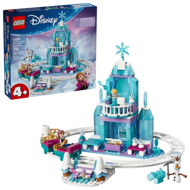 LEGO® Disney Elsa's Ice Castle & Snow Ride Adventure για 4+ Ετών 216τμχ - 43281 2