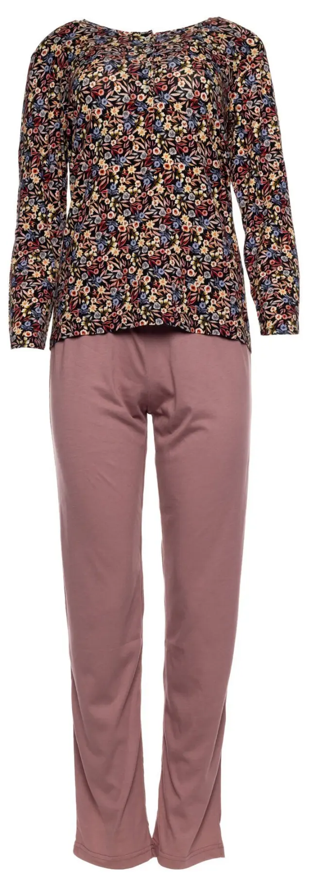 W1117_1 - Type - PYJAMA PURPLE FLOWERS - XXL 2