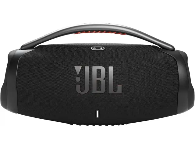 Αδιάβροχο Φορητό Ηχείο JBL Boombox 3 με ενσωματωμένο powerbank, 3D Dolby Atmos, WiFi, Bluetooth, 24 ώρες μουσικής αυτονομίας, ΜαύροJBLBB3WIFIBLKEP 3