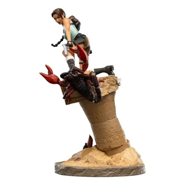 Wētā Workshop Tomb Raider Lara Croft The Ruins of Revelation Συλλεκτικό Αγαλματίδιο Polystone 21,5cm με Αιγυπτιακή Βάση 2