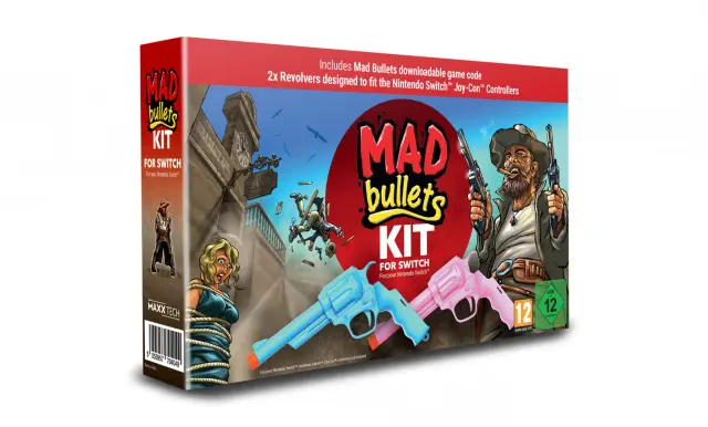 Mad Bullets Kit incl game code in box - Nintendo Switch