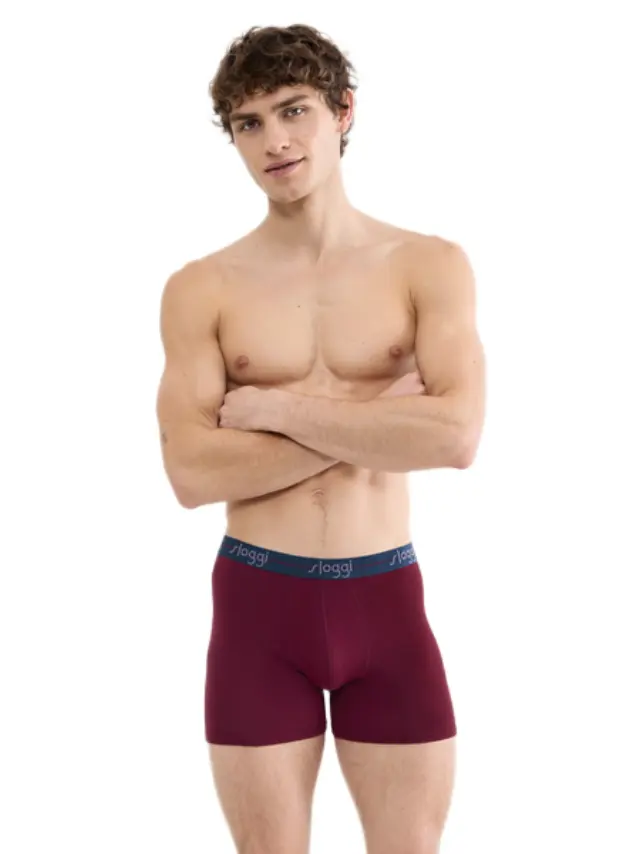 Sloggi Men Start Short C2P box ανδρικό κοντό σλιπ σετ 2τμχ 10206948-1