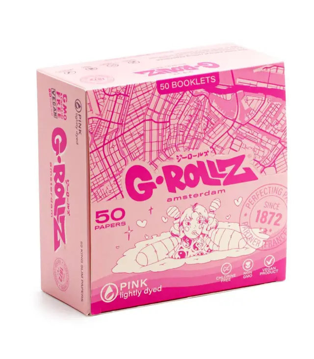 G-Rollz Pink King Size Box50 2