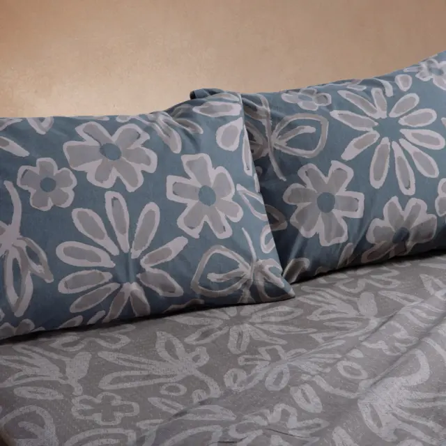 Μαξιλαροθήκη Harmony 52x72 Nef Nef Homeware, 100% ΒΑΜΒΑΚΙ - GREY (040840) 2