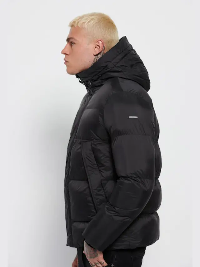 Funky Buddha Puffer Black FBM006-339-01 2