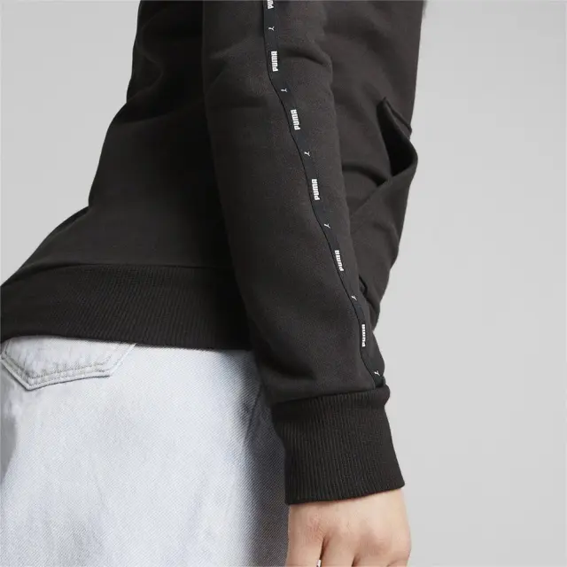 Puma Ess Tape FZ Hoodie Fleece (675997-01) - Μαύρο 2