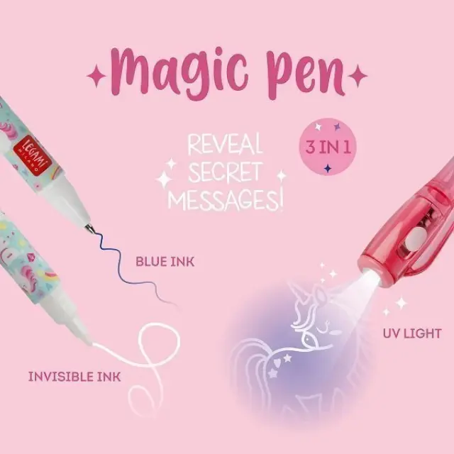Legami Milano Στυλό Gel με Αόρατο Μελάνι Unicorn (MIN0001) 2