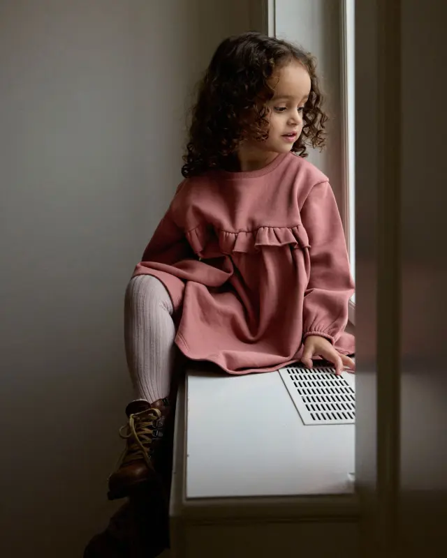 Φόρεμα φούτερ Lil'Atelier 100% organic cotton 2