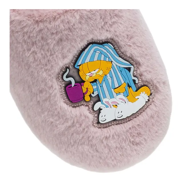 Parex Γυναικείες Παντόφλες Garfield, Χρώμα Ροζ 3