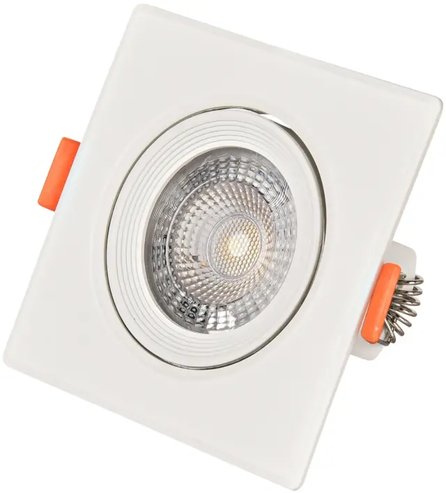 Avide LED Χωνευτό Σπότ 38° Τετράγωνο 5W Λευκό 4000K 15.001.0795 2