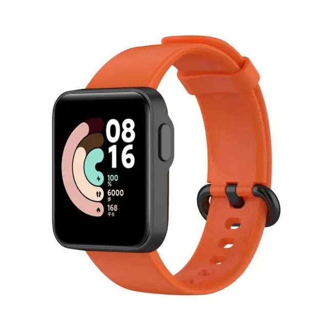 Soft Silicone Λουράκι Σιλικόνης Για Xiaomi Mi Watch Lite / Redmi Watch - Πορτοκαλί ΟΕΜ 3
