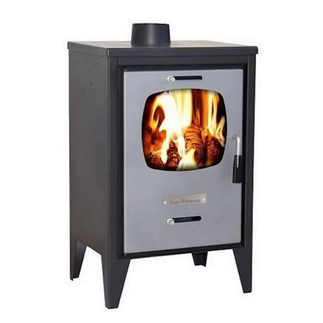 StarStoves Σόμπα Ξύλου από Ατσάλι ST210 12.1kW Μαύρη
