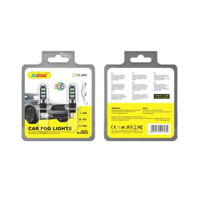 Andowl Λάμπα αυτοκινήτου H1 Q-CR53 - Car Fog Lights 217084