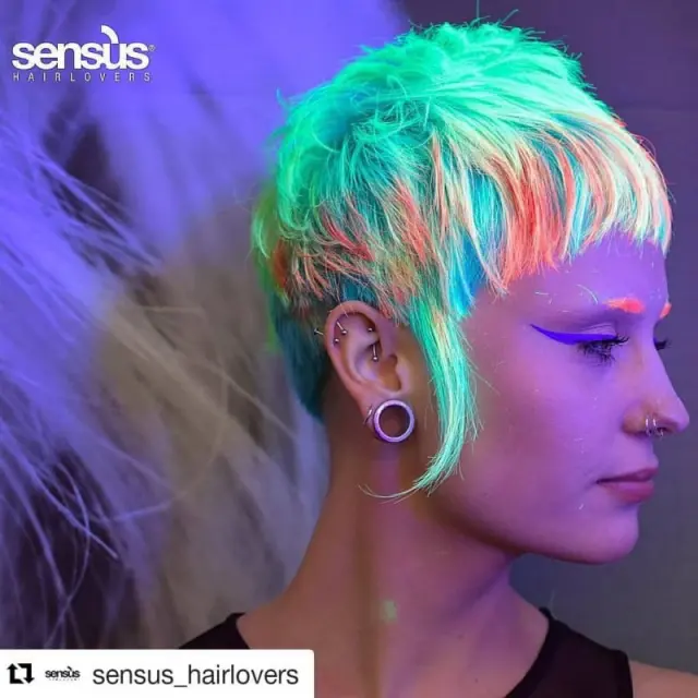 Sensus Direct Fluo Red 100ml - (άμεση βαφή σε κόκκινο χρώμα που φωσφορίζει) 2