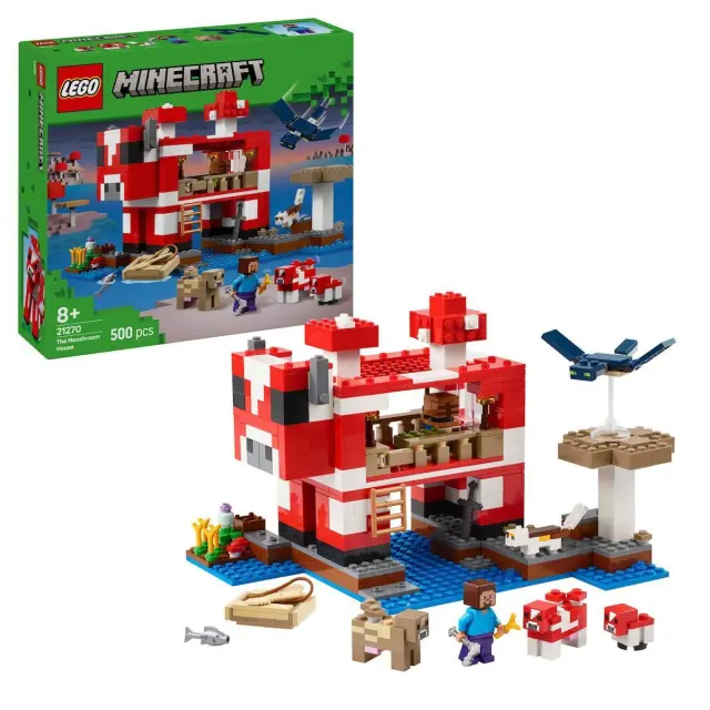 Lego Minecraft The Mushroom Cow House (21270) (LGO21270) 3