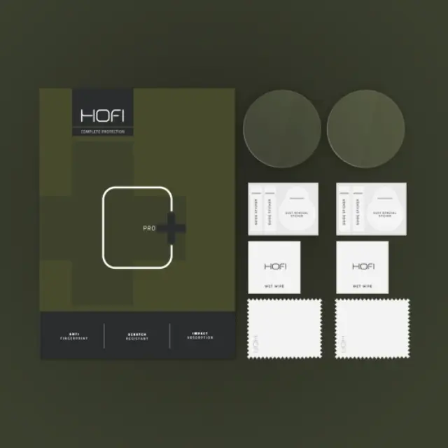 Προστατευτικό Οθόνης Hofi Protector Premium Pro+ 2 Pack Tempered Glass Huawei Watch GT5 46mm 2