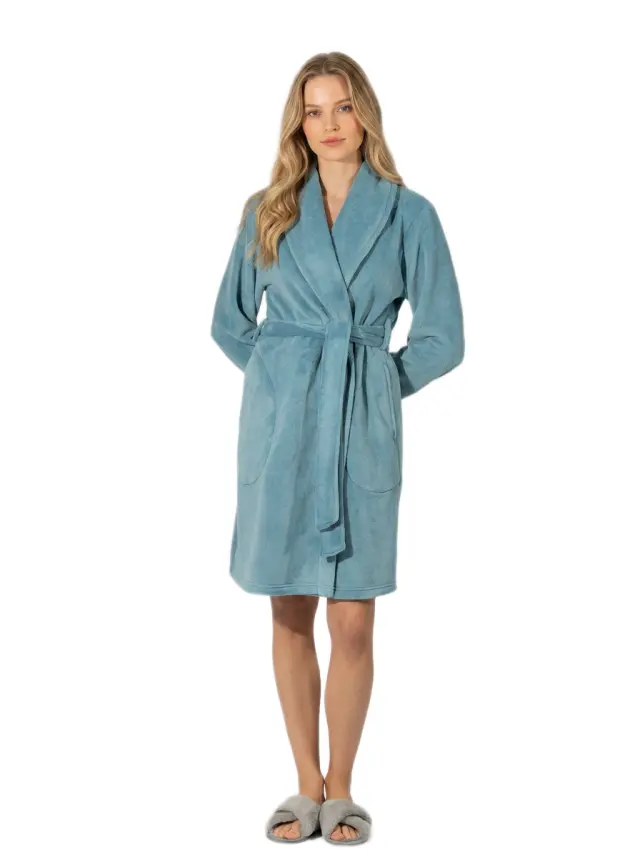 Harmony γυναικεία ρόμπα fleece 411709-1