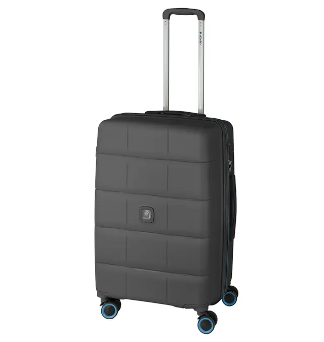 Βαλίτσα σκληρή Μεσαία DIELLE 210/60 67x43x29/32 cm Μαύρο