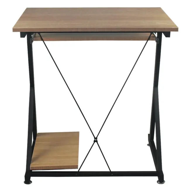 Γραφείο Η/Υ UNIT Sonoma/Μαύρο Μελαμίνη/Μέταλλο 70x55x75cm 2