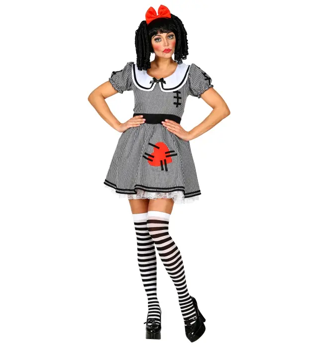 Αποκριάτικη Στολή Creepy Doll Large (Widmann) (W-00223)