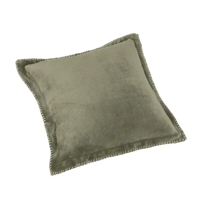 Σετ Κουβέρτα Μονή 2 Τεμαχίων Guy Laroche Velvet Khaki 160x220 2