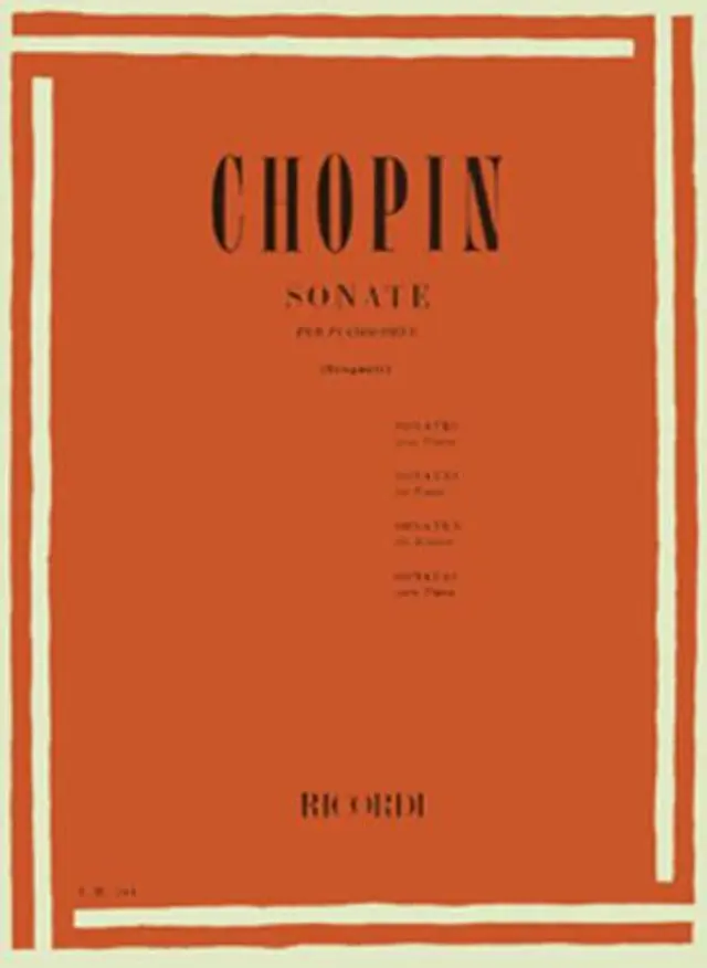 Frederic Chopin - Sonate per pianoforte / Εκδόσεις Ricordi