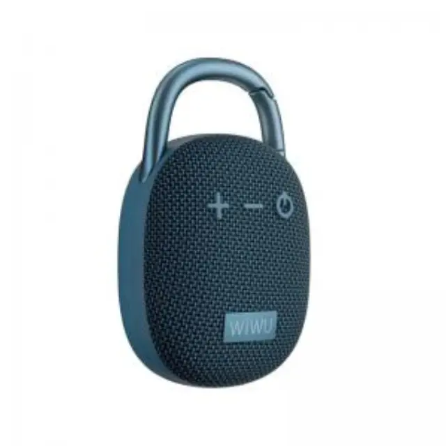 Φορητό Ηχείο Bluetooth WiWU Thunder H3 TWS BT 5.3 AUX MicroSD 1800mAh 5W Μπλε N68289 2
